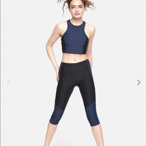 Outdoor Voices Two Tone Kneecap Leggings